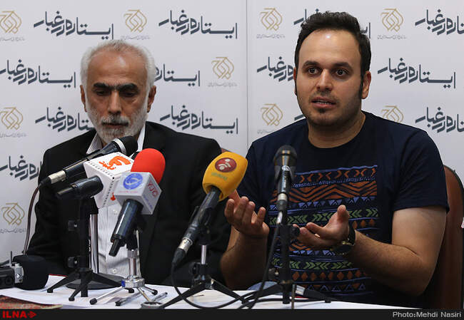 نشست خبری فیلم ایستاده در غبار