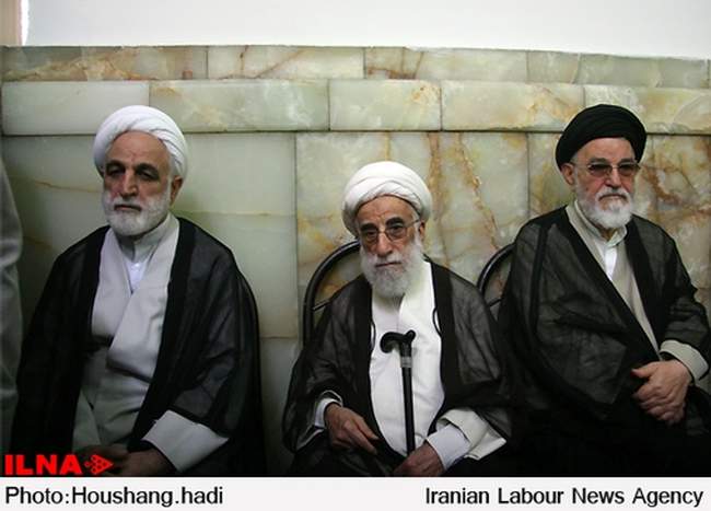 مجلس ترحیم آیت الله محمد محمدی گیلانی