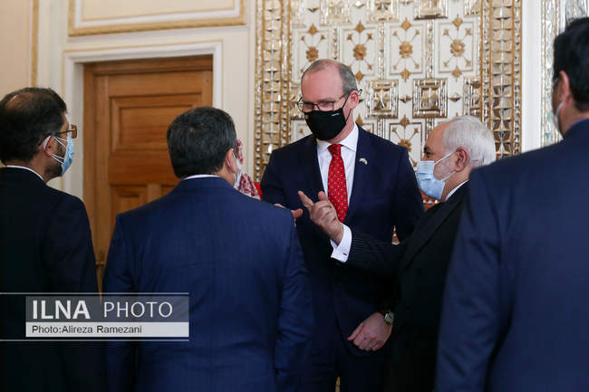 دیدار وزیر خارجه ایرلند با محمد جواد ظریف