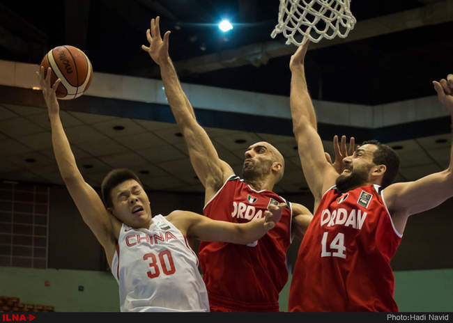 مسابقات بسکتبال آسیا چلنچ /چین - اردن