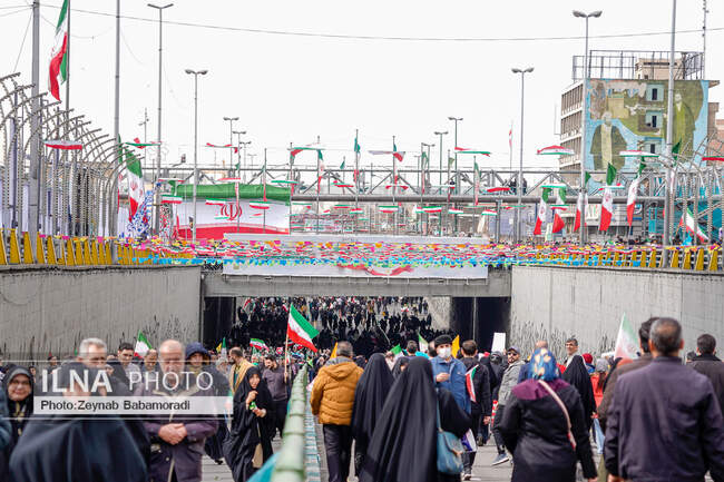  راه پیمایی 22 بهمن
