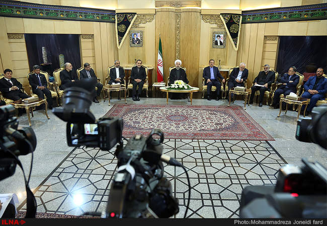 مراسم بدرقه رییس جمهور در سفر به سه کشور جنوب شرق آسیا