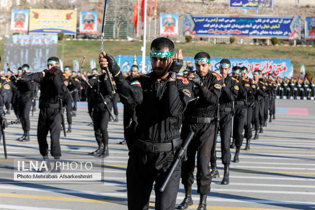 مراسم دانش آموختگی دانشگاه علوم انتظامی