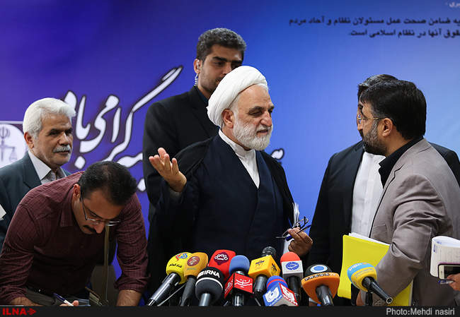 نشست خبری محسنی اژه‌ای 