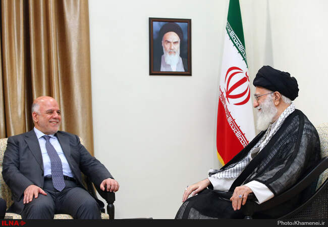 دیدار نخست وزیر عراق با مقام معظم رهبری