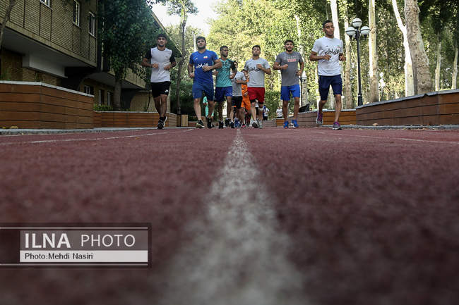 تمرین تیم های ملی کشتی