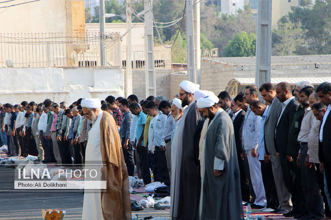 نماز عید سعید فطر در بندرعباس