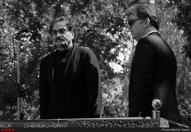 مراسم تشییع پیکر زنده یاد مصطفی کمال پورتراب