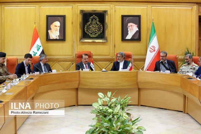 دیدار وزیر کشور عراق با عبدالرضا رحمانی فضلی