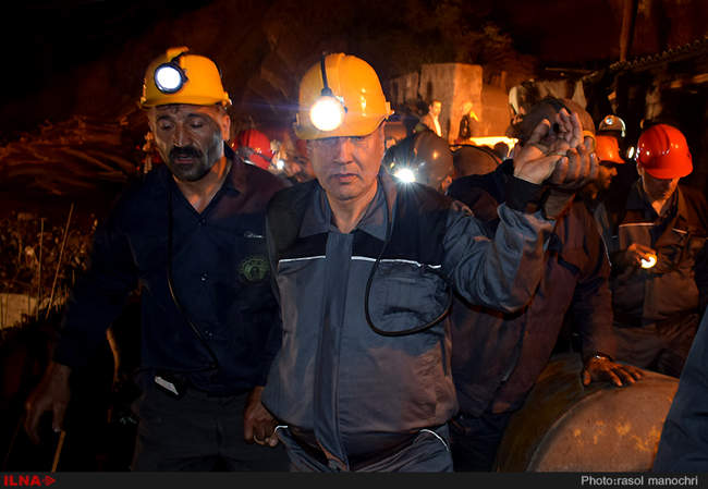 وزیر تعاون، کار و رفاه اجتماعی از  معدن زمستان یورت بازدید کرد 