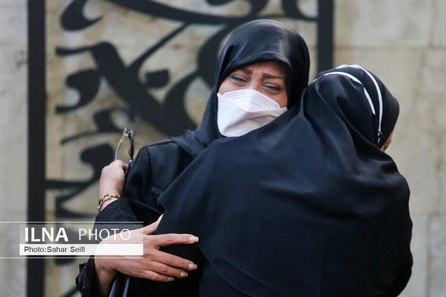 مراسم تشییع مرحوم «اکبر ترکان»