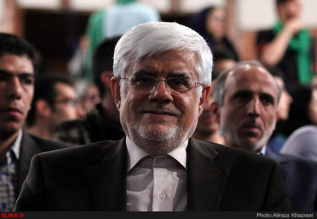 حضور دکتر عارف و مهندس جلودار زاده در دانشگاه تهران