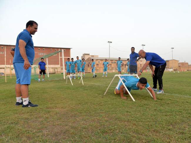 تمرینات بدنسازی شهرداری ماهشهر (گزارش تصویری)