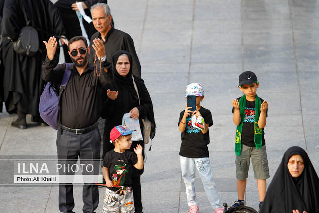 مراسم پیاده‌روی جاماندگان اربعین حسینی در تهران/١ 