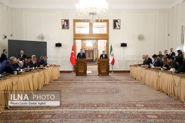 دیدار وزرای امور خارجه ایران و ترکیه