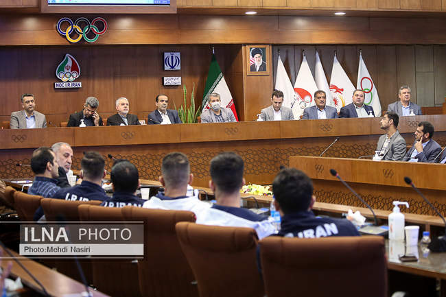 مراسم تجلیل از ورزشکاران اعزامی به بازی‌های ناشنوایان برزیل