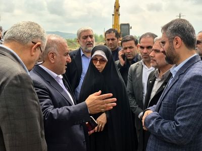 بازدید نماینده مجلس از فاز دوم پروژه پارک ملل ساری: تأکید بر تسریع در اجرا و بهره‌برداری