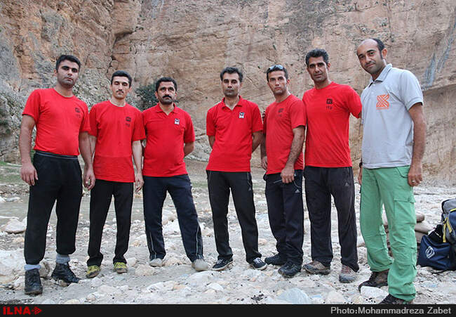 مانور راپل آتش نشانان