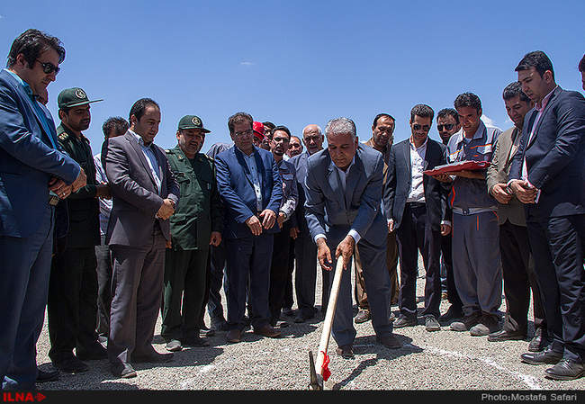 مراسم کلنگ زنی معدن مس تکنار با ظرفیت420 تن در شهرستان بردسکن خراسان ر�
