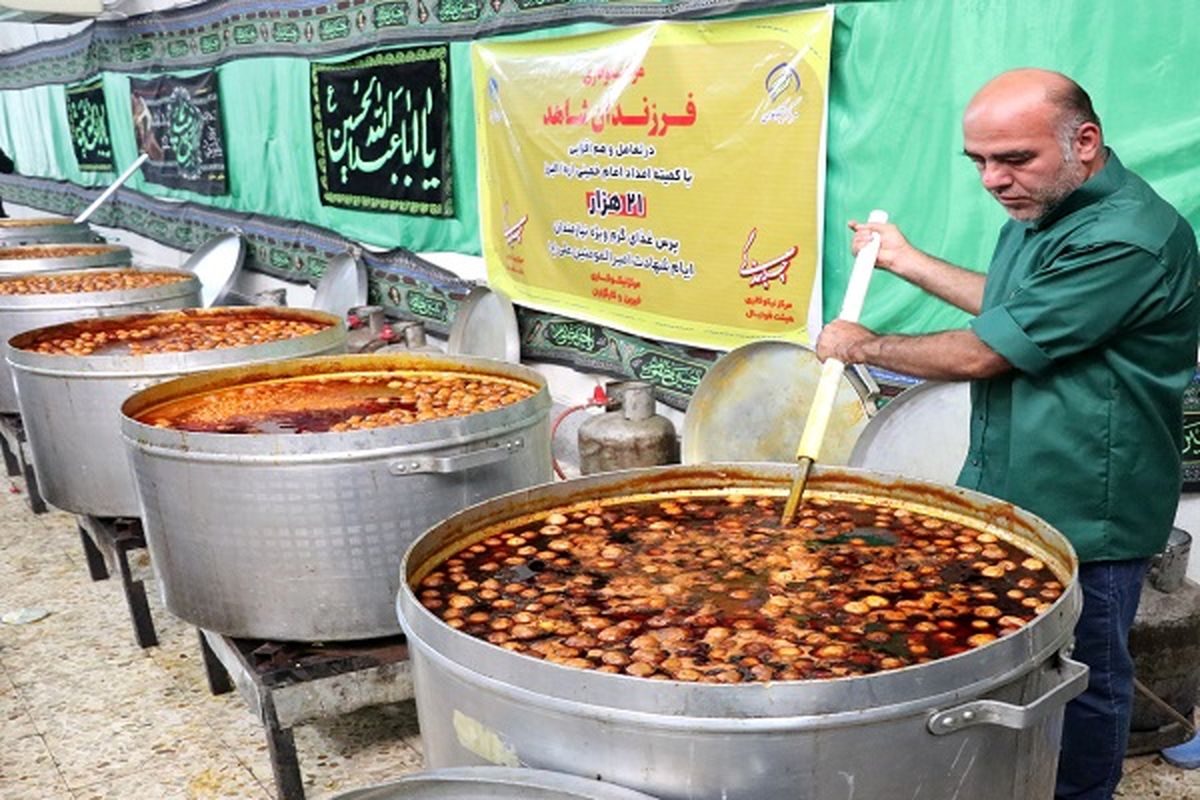 طبخ و توزیع بیش از 100 هزار پرس غذای گرم بین محرومان البرزی 