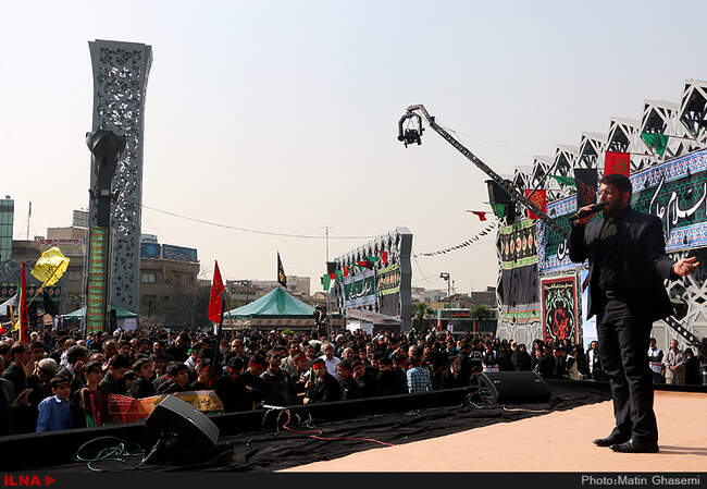 برگزاری سوگواری « احلی‌من‌العسل» در میدان امام حسین (ع)