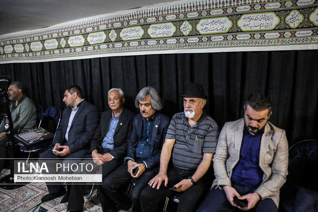 مراسم عزاداری ماه محرم با حضور هنرمندان