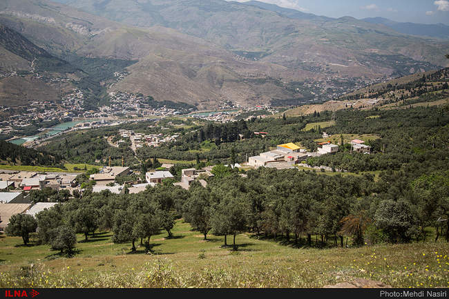 روستای کلشتر و توربین‌های بادی منجیل