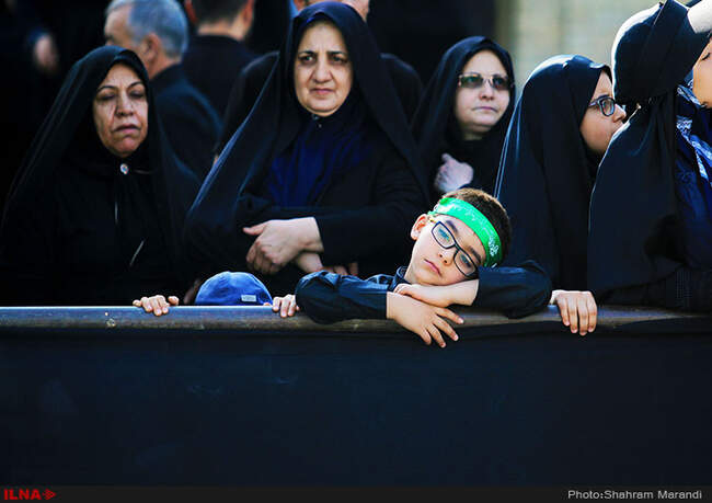 مراسم تشییع پیکر شهید حججی در میدان نقش جهان اصفهان‎