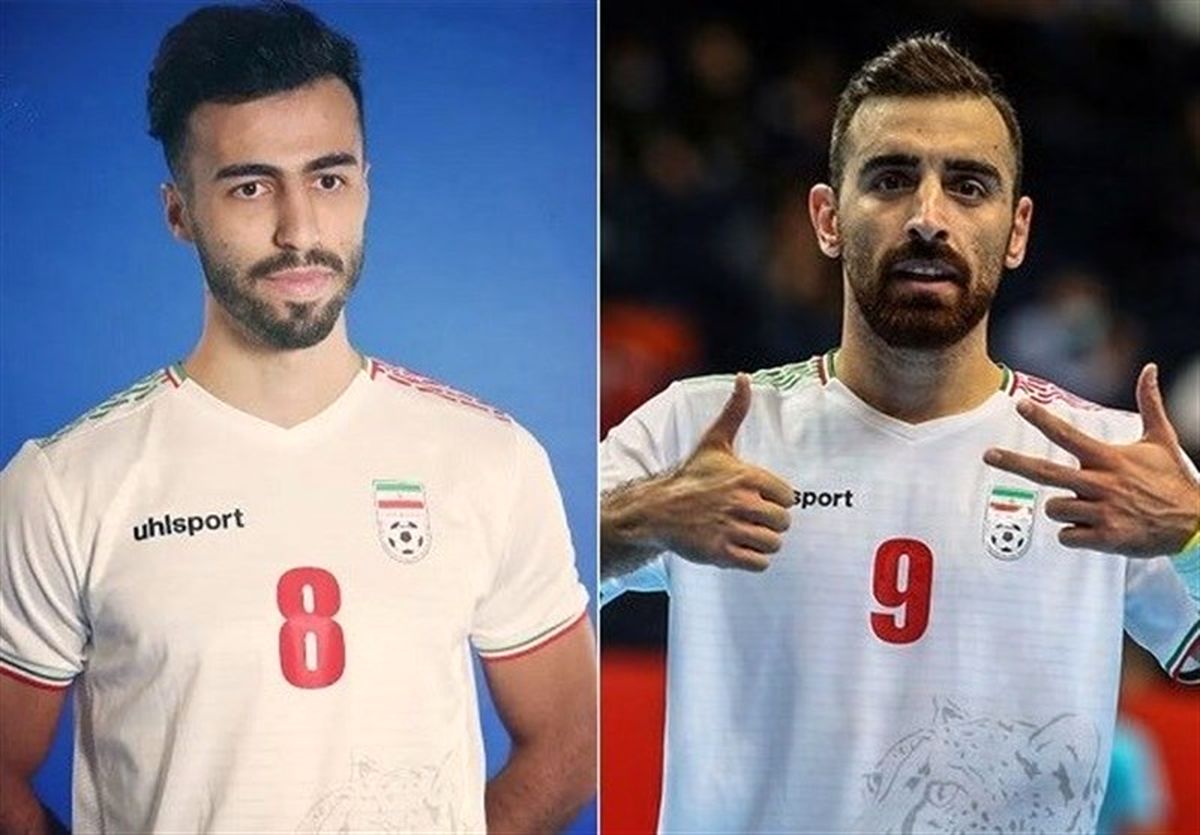 دو ملی‌پوش ایران، نامزد کسب عنوان مرد سال فوتسال جهان