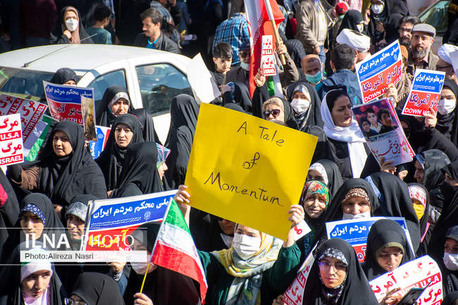 مراسم یوم الله 13 آبان در قزوین به روایت تصویر 