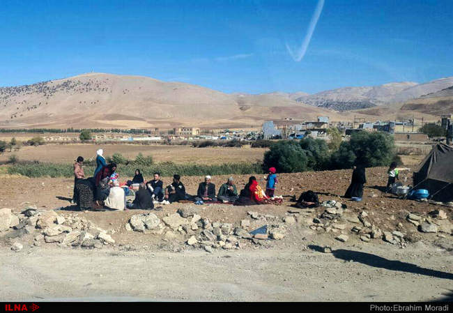 خسارات زلزله در غرب کشور