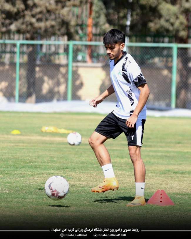 گزارش تصویری تمرین ذوب‌آهن اصفهان