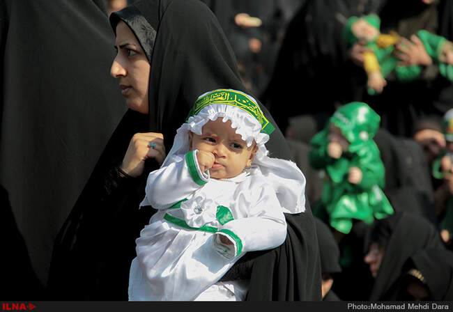  مراسم شیرخوارگان حسینی (حرم مطهر رضوی)
