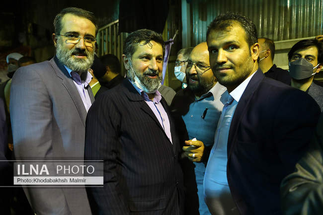 مراسم وداع با پیکر حجت الاسلام و المسلمین دعایی