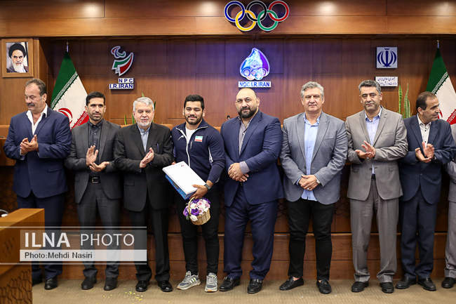 مراسم تجلیل از ورزشکاران اعزامی به بازی‌های ناشنوایان برزیل