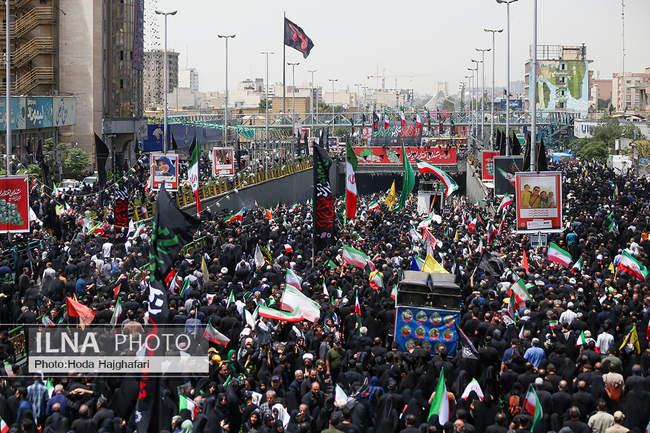  مراسم تشییع شهدای اقتدار - تهران / 4