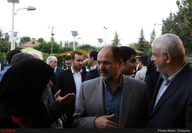 میهمانی افطار محمدرضا عارف 