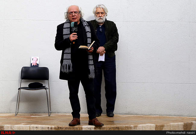 تشییع پیکر فریبرز صالح کارگردان سینما و تلویزیون