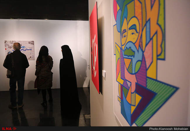 گزارش تصویری از افتتاح نگارخانه «استاد قباد شیوا» 
