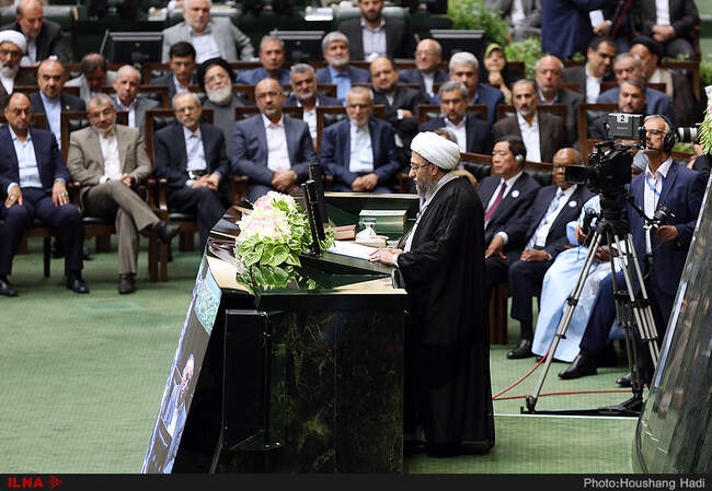 حواشی مراسم تحلیف دوازدهمین دوره ریاست جمهوری به روایت تصویر