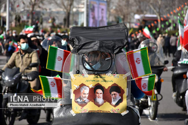 راهپیمایی نمادین سالگرد پیروزی انقلاب اسلامی در تهران / 2