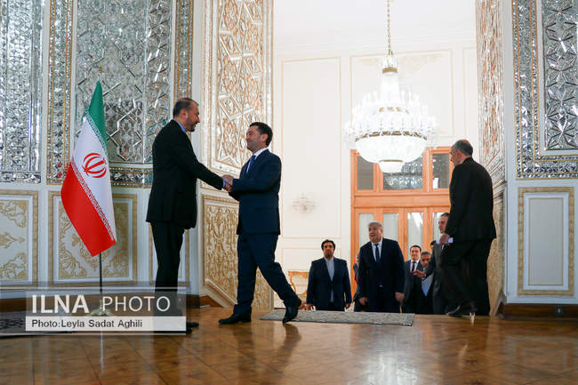 دیدار سرپرست وزارت خارجه ازبکستان با وزیر امور خارجه