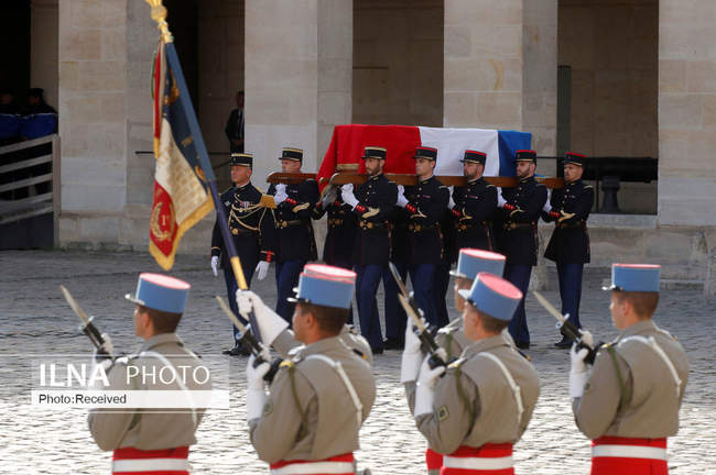 مراسم تشییع پیکر ژاک شیراک رئیسجمهور پیشین فرانسه