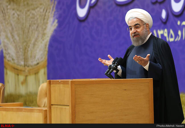 جشن شکرگزاری برداشت محصول با حضور رئیس جمهور