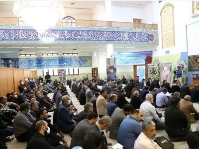 مراسم سومین روز ارتحال حسین عبداللهی برگزار شد