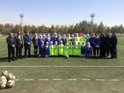 حضور ساکت در تمرین تیم ملی نونهالان بانوان