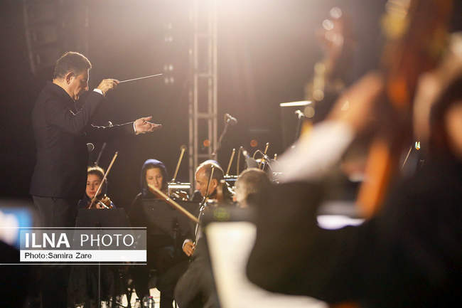 ارکستر سمفونیک فیلارمونیک ارمنستان در تخت جمشید