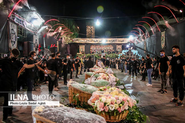 گلباران شب ششم محرم 1400