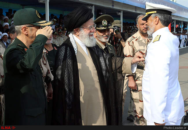 حضور رهبر انقلاب در مراسم تحلیف و دانش‌آموختگی دانشجویان دانشگاه عل