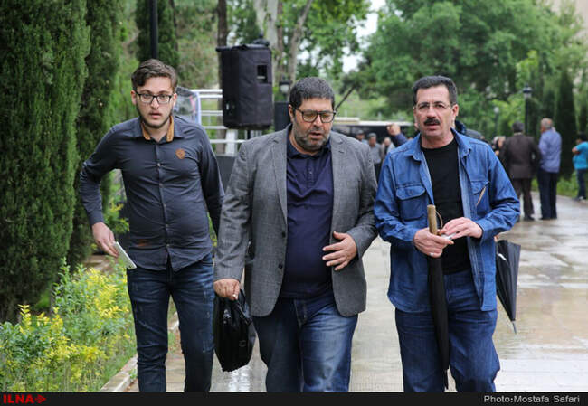 مراسم تشییع پیکر نقی سیف‌جمالی 